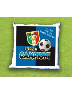 Cuscino quadrato Cm. 40x40 - Nerazzurro
