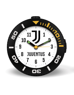 Sveglia rotonda quarzo moto continuo - FC Juventus