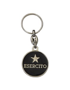 Portachiavi in metallo smaltato Esercito Italiano