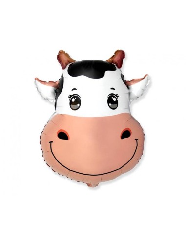 Palloncino mylar 24" - Testa mucca