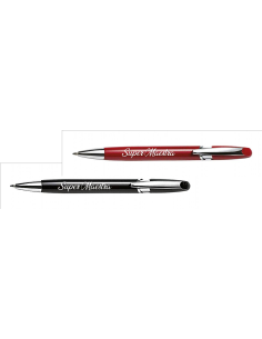 Penna in alluminio in scatola regalo - Super Maestra - Colori assortiti