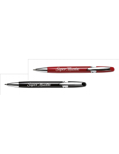 Penna in alluminio in scatola regalo - Super Maestro - Colori assortiti