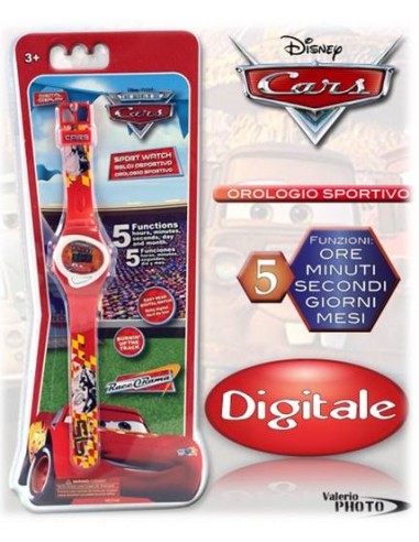 Orologio da polso digitale Cars