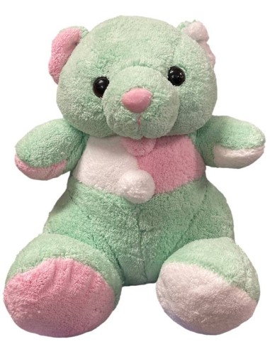 Peluche Orsetto Soft Baby Colorato Cm. 25