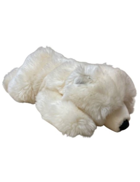 Peluche Orso Polare Bianco soft Cm. 38
