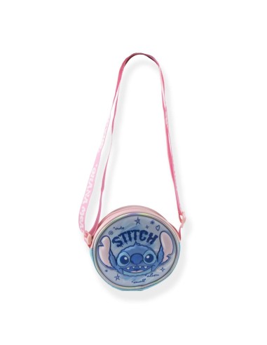 Borsetta tracollina rotonda 3D Cm. 13x13 - Stitch