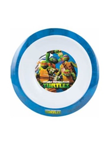 Piatto fondo melamina Ninja Turtles