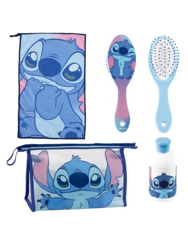 Beauty case da bagno con accessori - Stitch