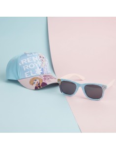 Set cappello con visiera e occhiali da sole - Frozen