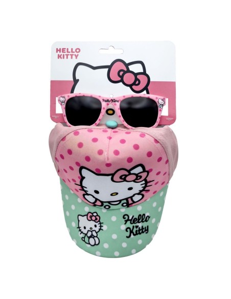 Set cappello con visiera e occhiali da sole - Hello Kitty