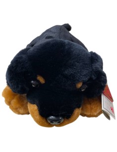 Peluche Cane Rottweiler Steso Cm. 28