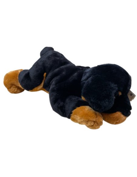 Peluche Cane Rottweiler Steso Cm. 28