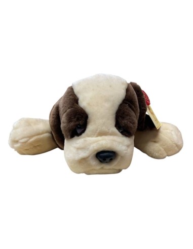 Peluche Cucciolo Cane Steso soft Cm. 30