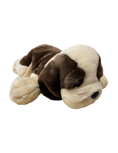 Peluche Cucciolo Cane Steso soft Cm. 30