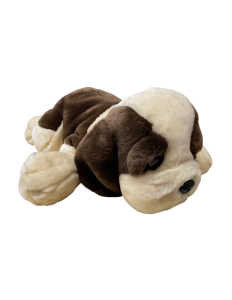 Peluche Cucciolo Cane Steso soft Cm. 30