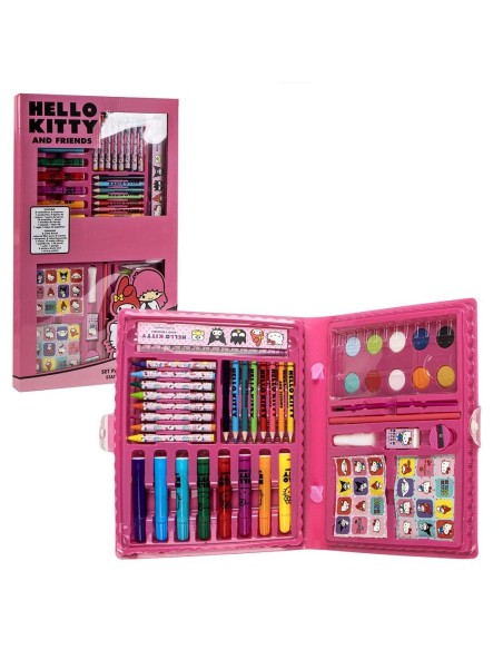Valigetta colori completa Hello Kitty