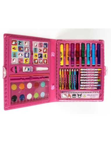 Valigetta colori completa Hello Kitty