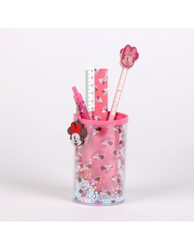 Set cancelleria con portapenne da tavolo - Minnie