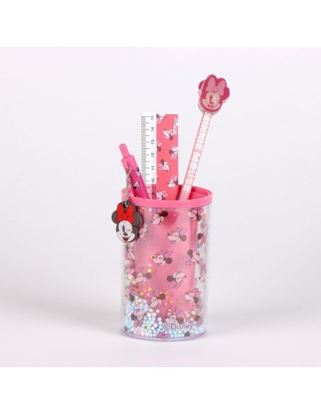 Set cancelleria con portapenne da tavolo - Minnie