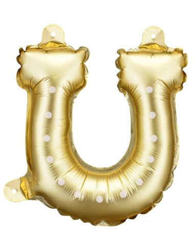 Palloncino mylar Ferro di Cavallo Cm. 18x19 - Blister 3 pezzi