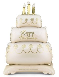 Palloncino mylar Cm. 70x100 - Torta Cake Standing Pastel