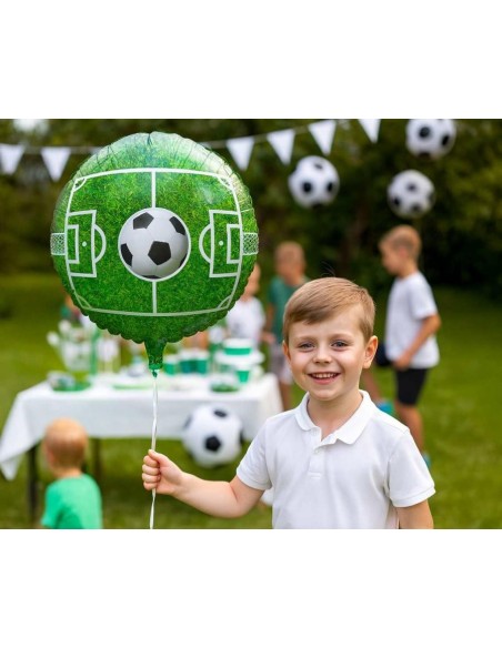 Palloncino mylar 18" - Campo di calcio