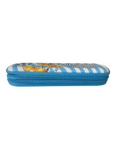 Portapenne in latta doppia zip "Biancoceleste Forever" 2