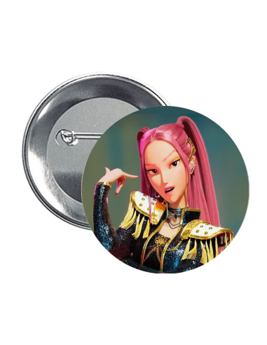Set 6 spille tonde button Cm. 4,4 - K-Pop - Mira