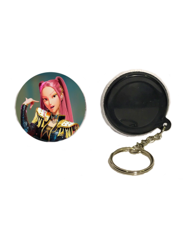 Set 6 portachiavi button K-Pop - Mira
