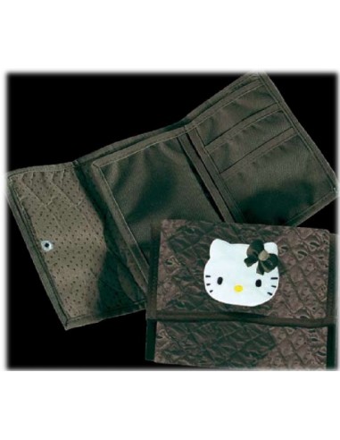 Portafoglio Hello Kitty satin nero...