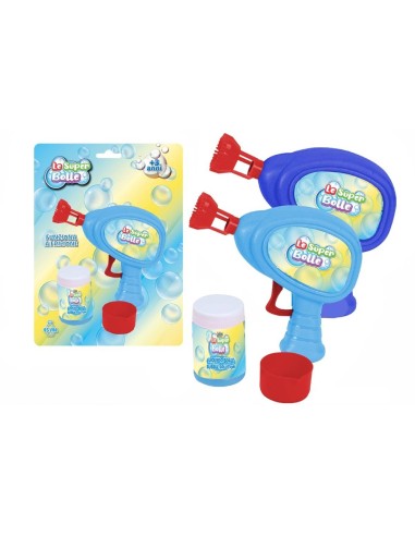 Pistola spara bolle di sapone a frizione 45 ML - Colorata