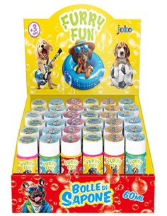 Bolle di sapone 60 ML. - Cani - Expo 36 pezzi