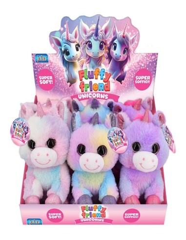 Peluche soft Unicorno Cm. 20 - Soggetti assortiti