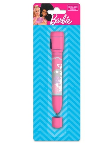 Penna con torcia in blister - Barbie