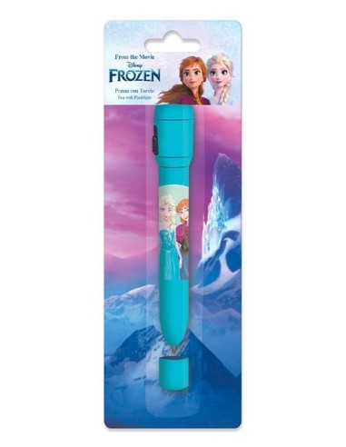 Penna con torcia in blister - Frozen