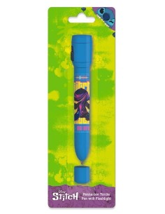 Penna con torcia in blister - Stitch Boy
