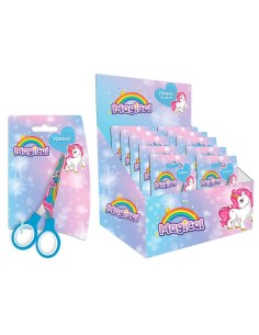 Forbici in blister - Unicorno