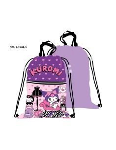Sacca con laccetti deluxe - Kuromi
