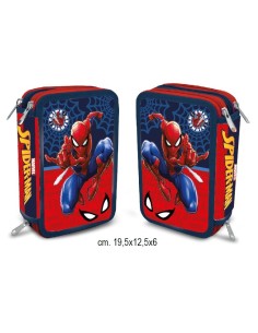 Astuccio completo 3 zip deluxe - Spiderman