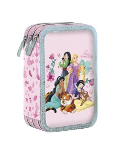 Astuccio completo 3 zip deluxe Giotto - Principesse