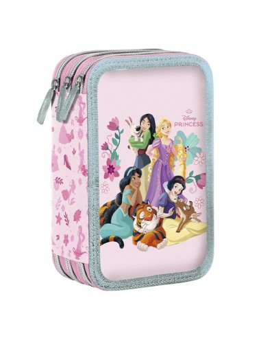 Astuccio completo 3 zip deluxe Giotto - Principesse