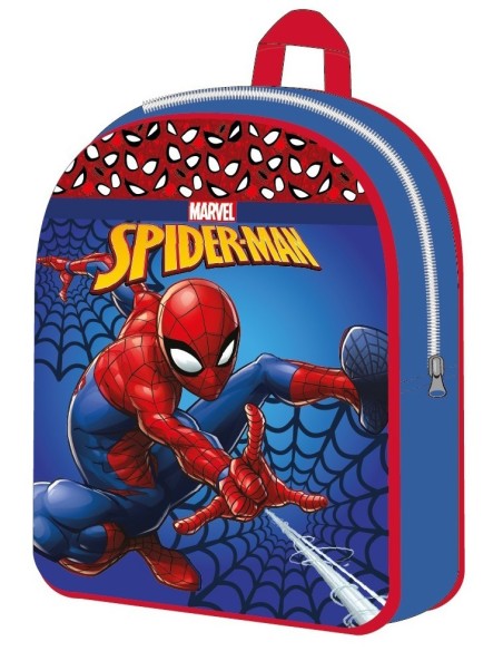 Zainetto asilo con zip - Spiderman