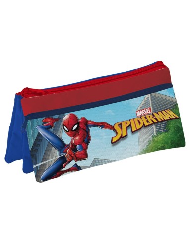 Astuccio bustina 3 scomparti Cm. 21x10 - Spiderman