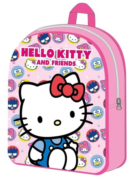Zainetto asilo con zip - Hello Kitty