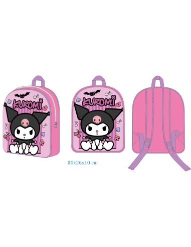 Zainetto asilo con zip - Kuromi