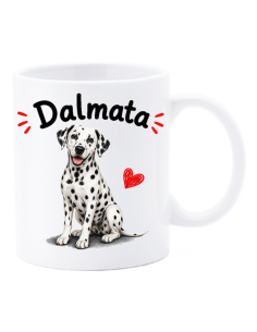 Tazza mug ceramica in scatola "Cat&Dog" - Dalmata