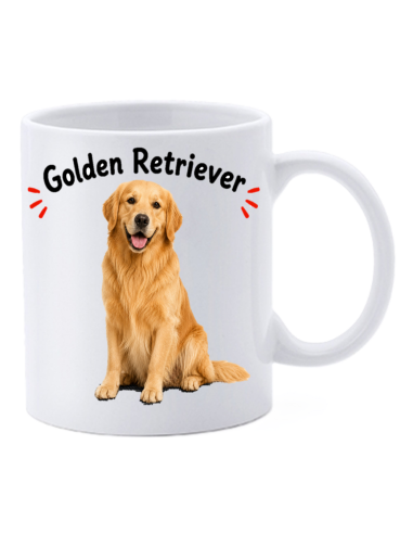 Tazza mug ceramica in scatola "Cat&Dog" - Golder Retriever