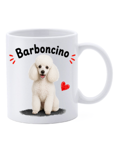 Tazza mug ceramica in scatola "Cat&Dog" - Barboncino