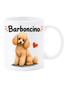 Tazza mug ceramica in scatola "Cat&Dog" - Barboncino