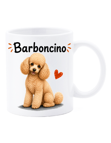 Tazza mug ceramica in scatola "Cat&Dog" - Barboncino